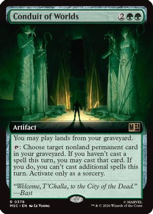 Conduit of Worlds (Extended Art) (MSC-378) [Commander: Marvel Super Heroes]