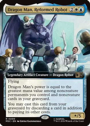Dragon Man, Reformed Robot (Extended Art) (MSC-400) [Commander: Marvel Super Heroes]