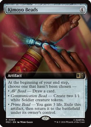 Kimoyo Beads (Extended Art) (MSC-440) [Commander: Marvel Super Heroes]
