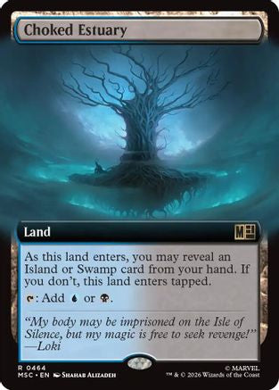Choked Estuary (Extended Art) (MSC-464) [Commander: Marvel Super Heroes]