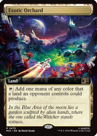 Exotic Orchard (Extended Art) (MSC-470) [Commander: Marvel Super Heroes]