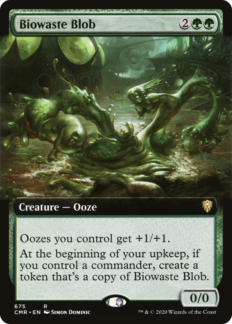 Biowaste Blob (Extended Art) (CMR-675) [Commander Legends]