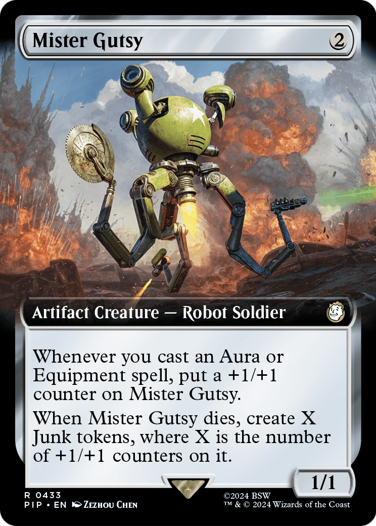 Mister Gutsy (Extended Art) (PIP-433) [Fallout] Foil