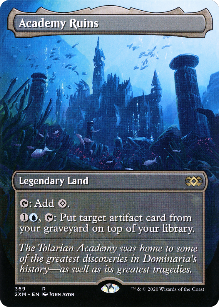 Academy Ruins (Borderless) (2XM-369) [Double Masters]