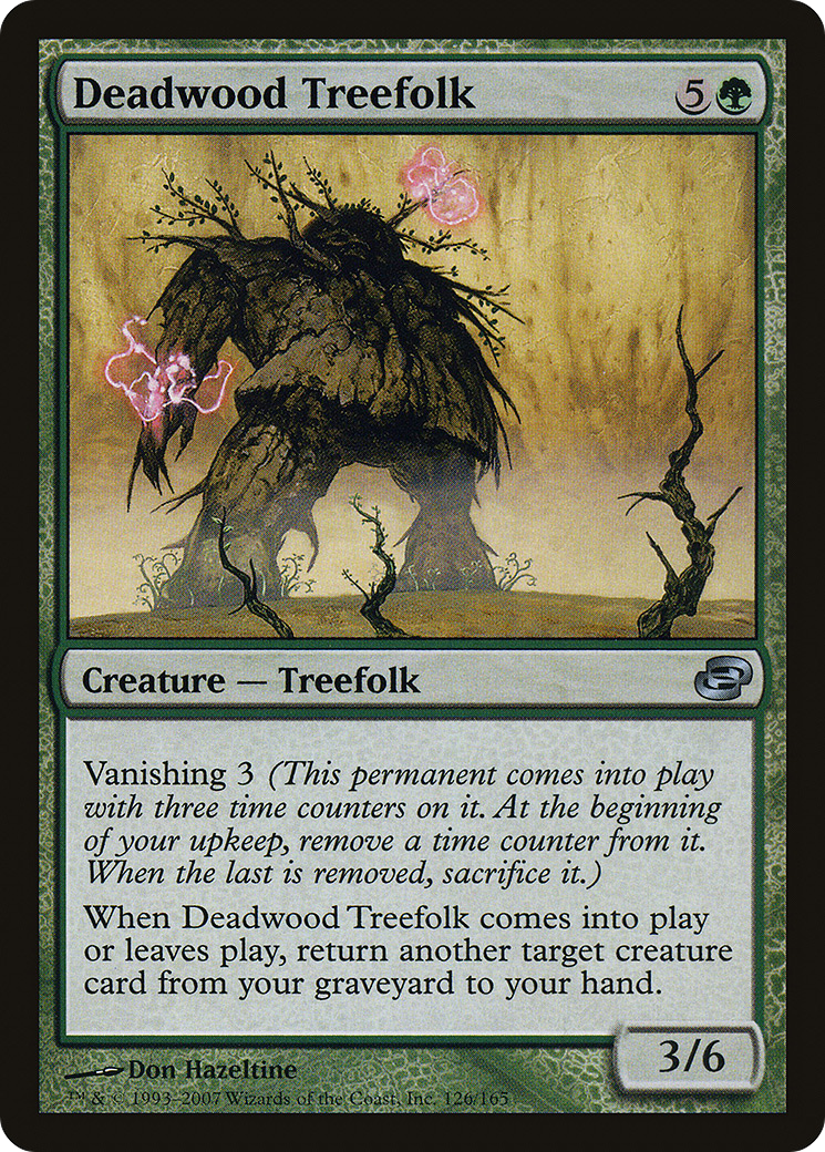 Deadwood Treefolk (PLC-126) [Planar Chaos]