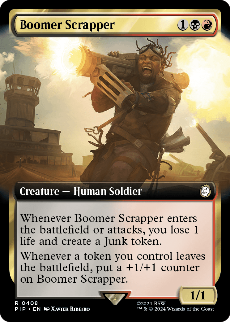 Boomer Scrapper (Extended Art) (PIP-408) [Fallout] Foil