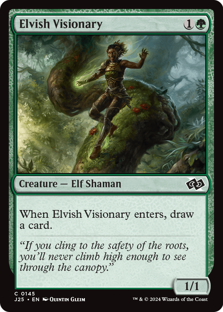 Elvish Visionary (J25-145) [Foundations Jumpstart]