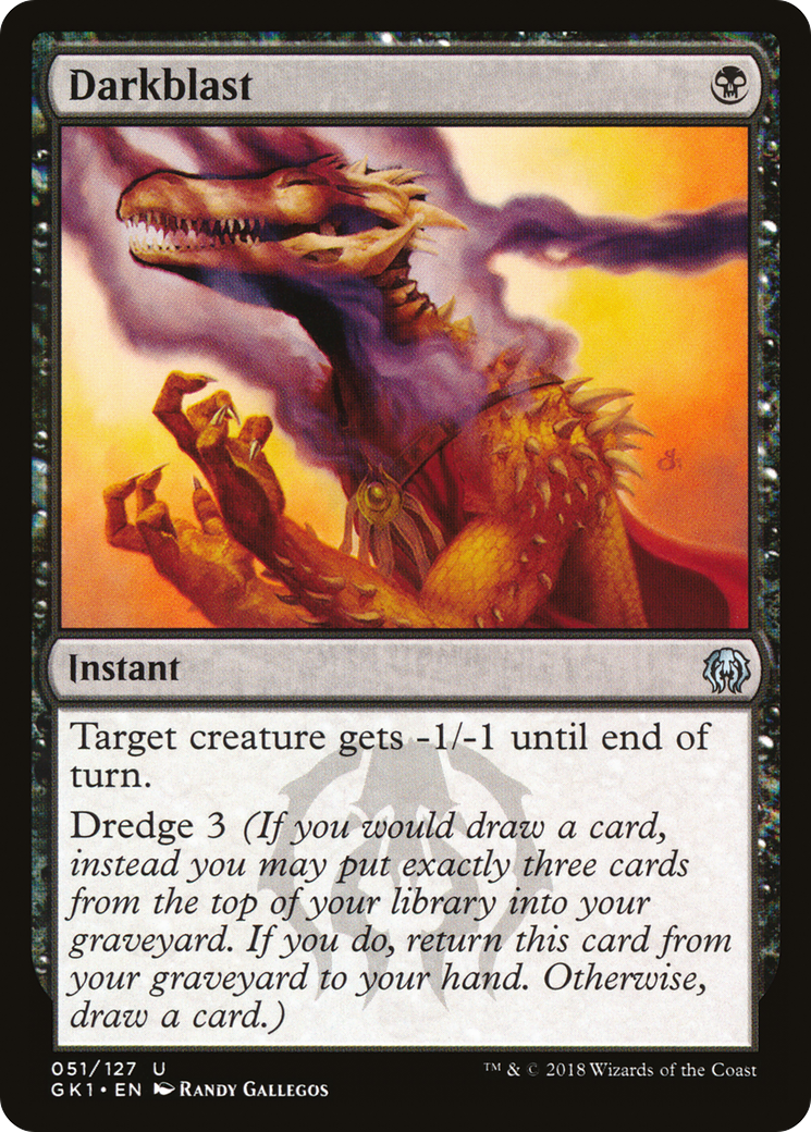 Darkblast (GR1-051) [GRN Guild Kit]