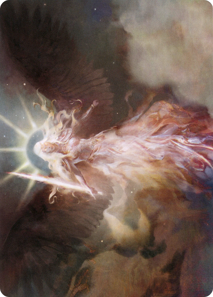 Serra's Emissary // Serra's Emissary (AMH2-008) (Borderless) [Modern Horizons 2 Art Series] Foil