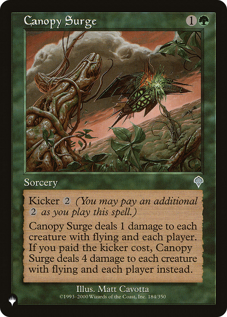 Canopy Surge (LIST-INV-184) [The List]