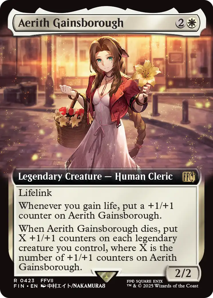 Aerith Gainsborough (Extended Art) (FIN-423) [FINAL FANTASY]