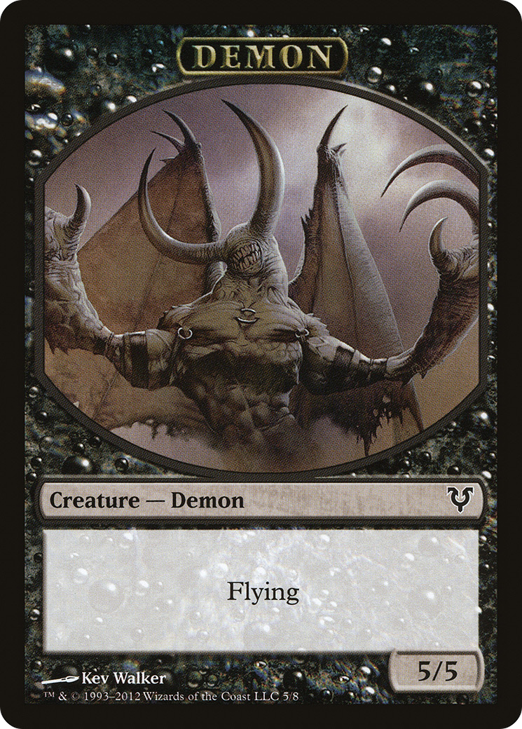Demon Token (AVR-005) [Avacyn Restored Tokens]