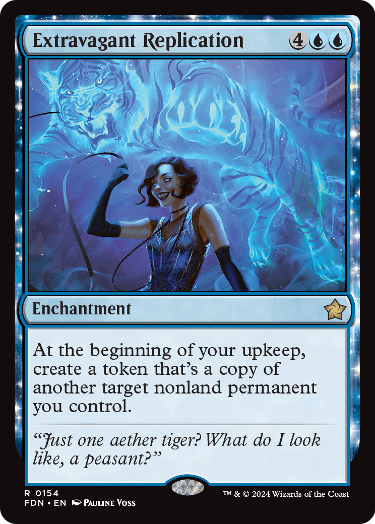 Extravagant Replication (FDN-154) [Foundations] Foil