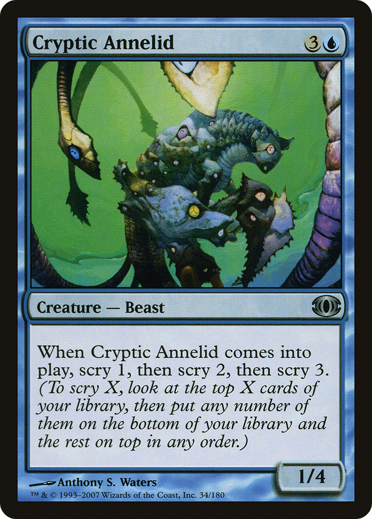 Cryptic Annelid (FUT-034) [Future Sight]