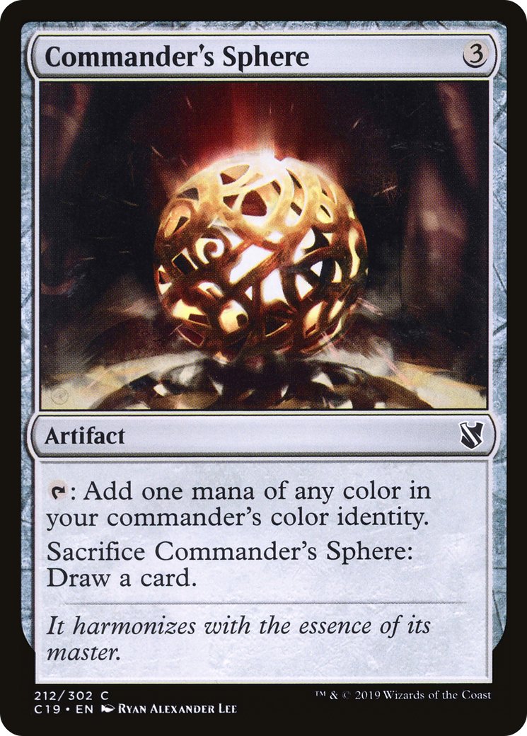 Commander's Sphere (C19-212) [Commander 2019]