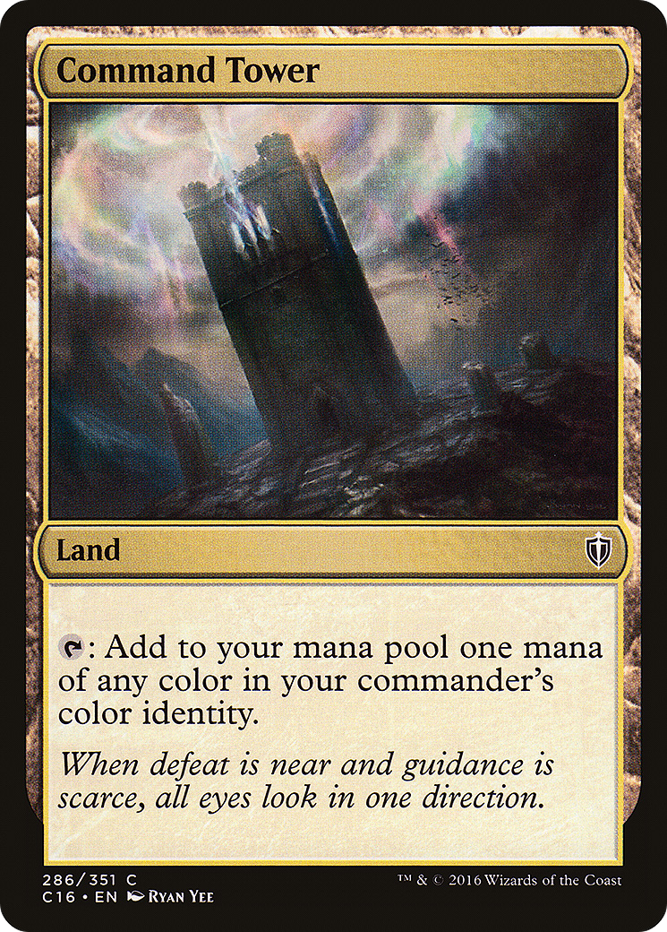 Command Tower (C16-286) [Commander 2016]