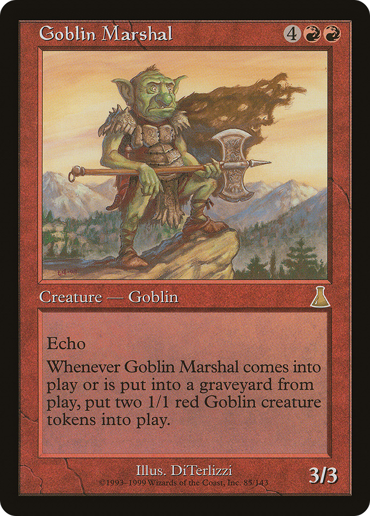 Goblin Marshal (UDS-085) [Urza's Destiny] Foil