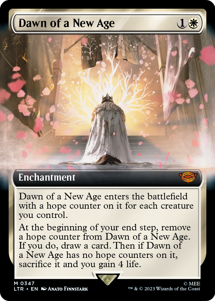 Dawn of a New Age (Extended Art) (LTR-347) [The Lord of the Rings: Tales of Middle-earth]