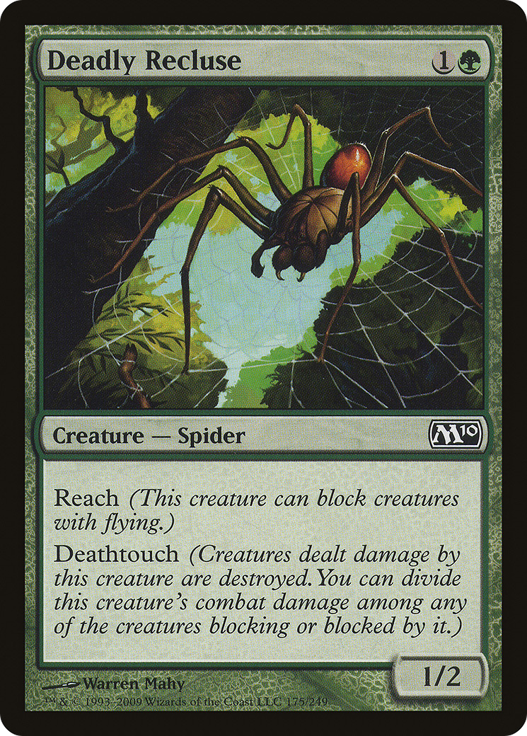 Deadly Recluse (M10-175) [Magic 2010]
