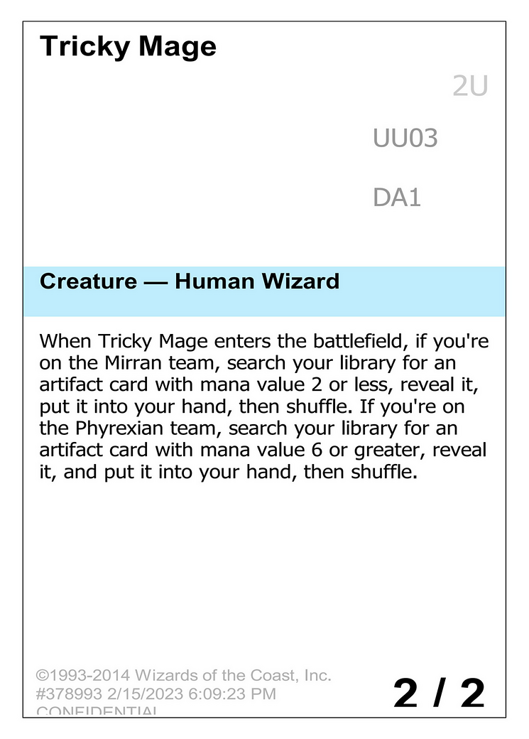 Tricky Mage [Unknown Event]