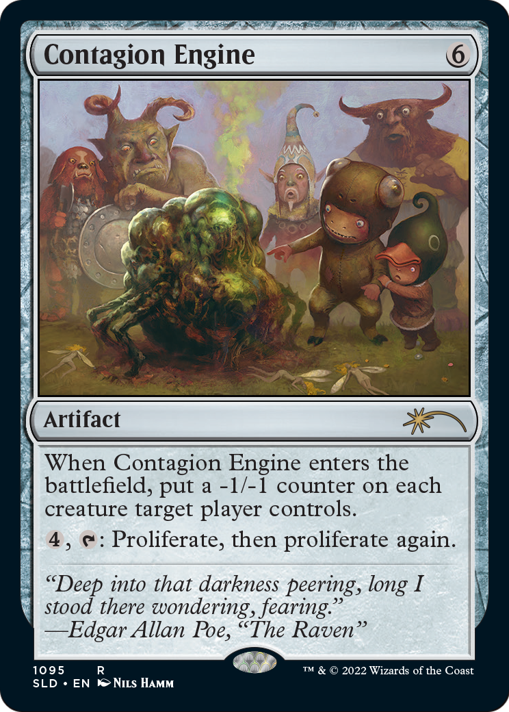 Contagion Engine (SLD-1095) [Secret Lair Drop] Foil