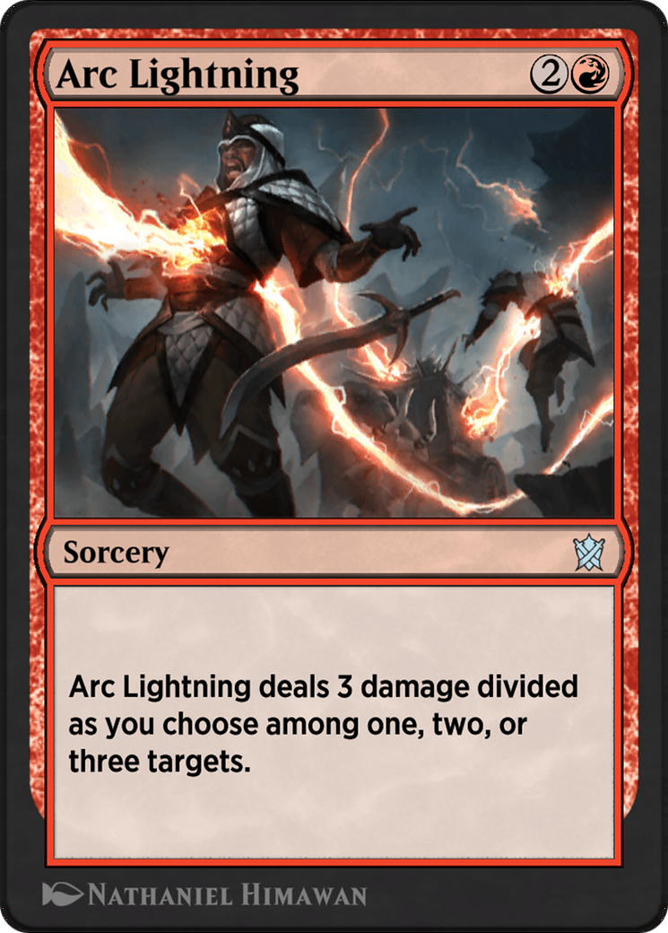 Arc Lightning (KTK-97Y) [Khans of Tarkir]
