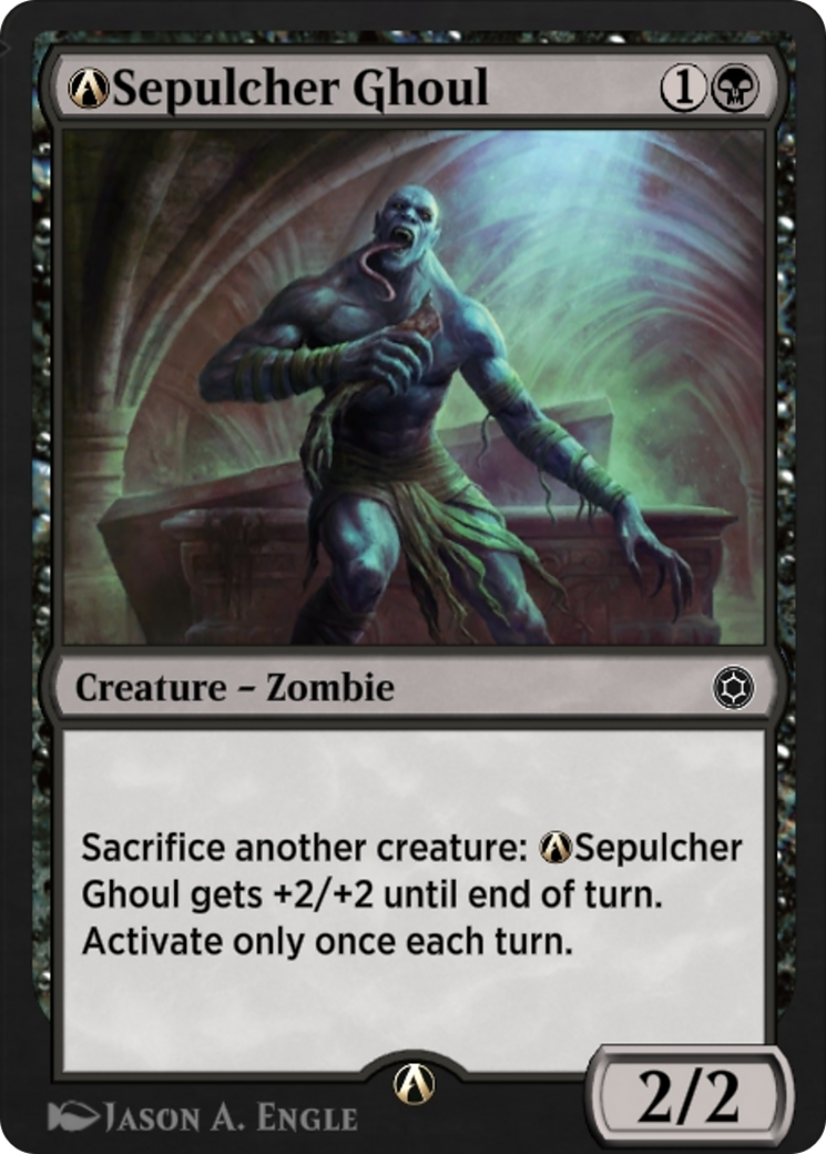 A-Sepulcher Ghoul (AFR-A-118) [Adventures in the Forgotten Realms]