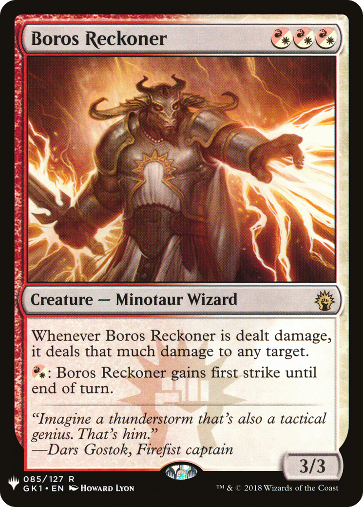 Boros Reckoner (LIST-GK1-85) [The List]