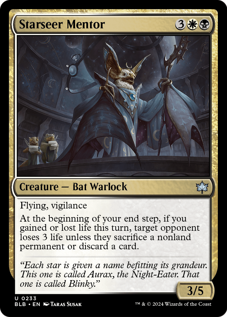 Starseer Mentor (BLB-233) [Bloomburrow]
