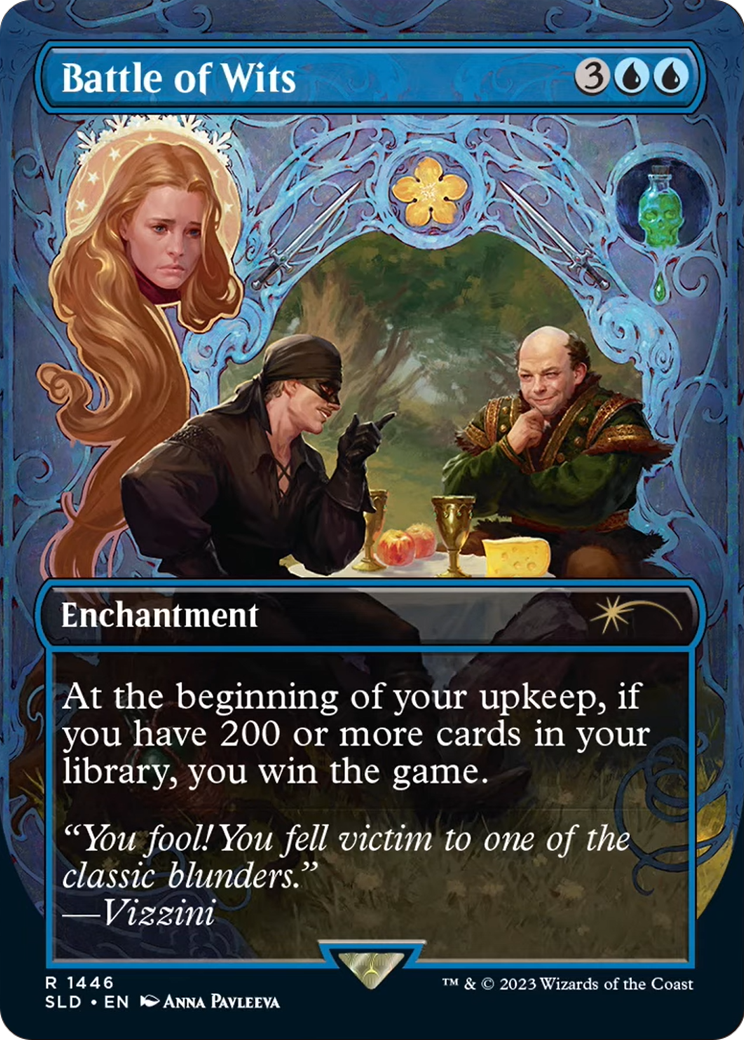 Battle of Wits (SLD-1446) (Borderless) [Secret Lair Drop]