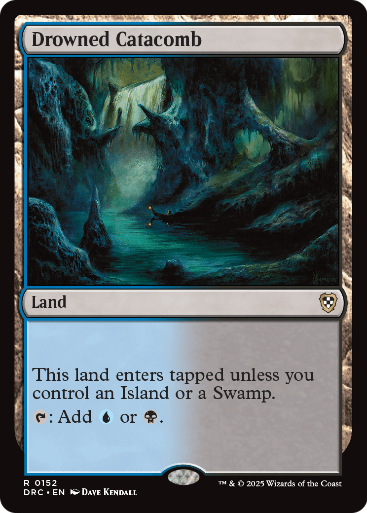 Drowned Catacomb (DRC-152) [Commander: Aetherdrift]