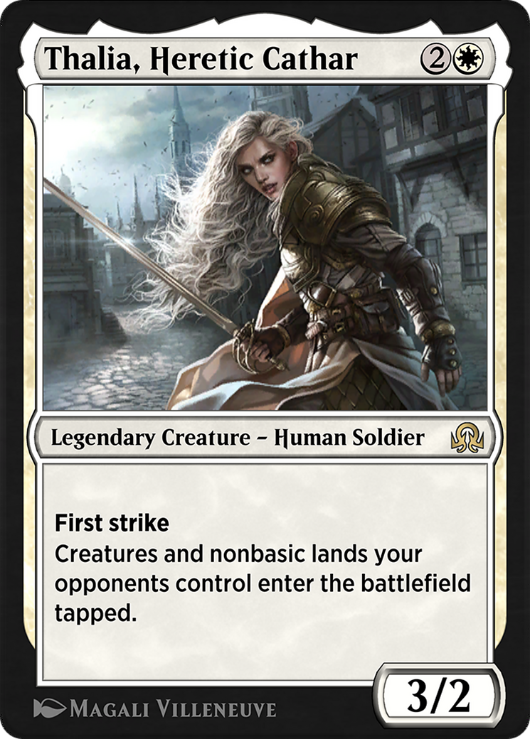 Thalia, Heretic Cathar (SIR-049) [Shadows over Innistrad Remastered]