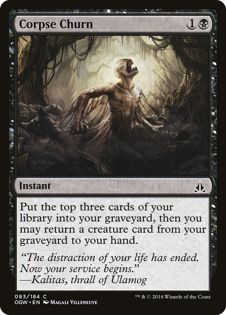 Corpse Churn (OGW-083) [Oath of the Gatewatch] Foil