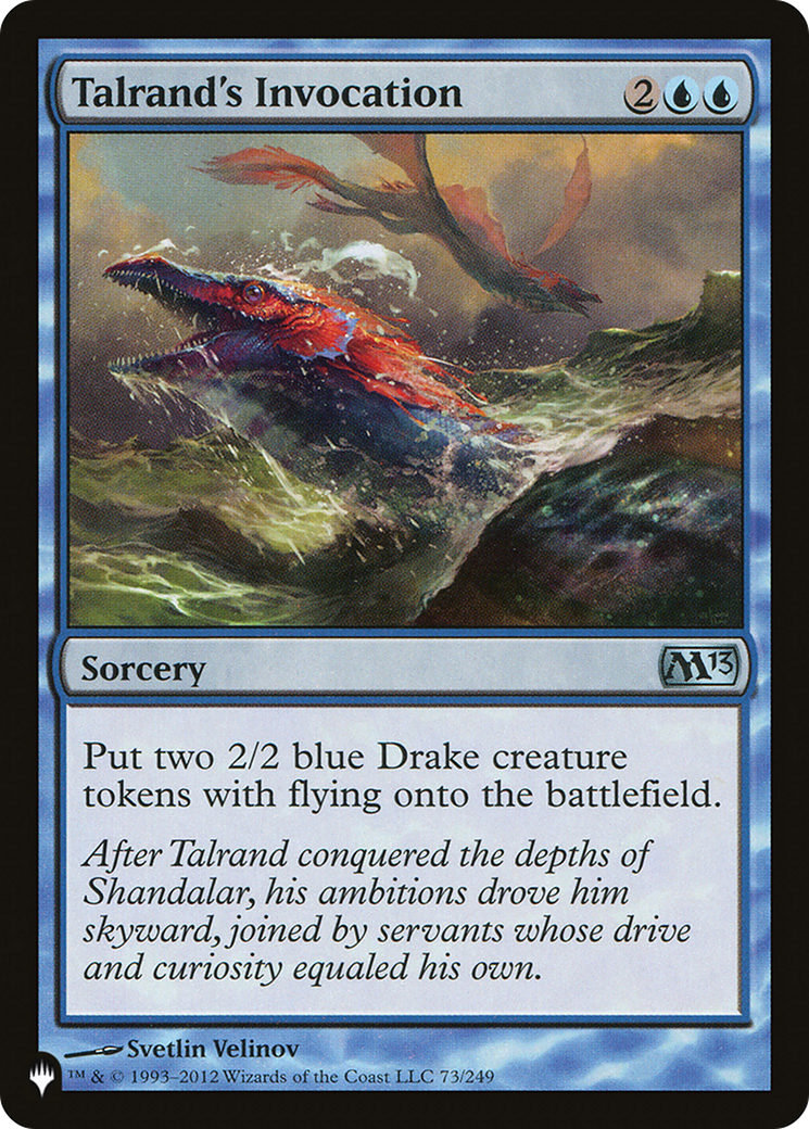 Talrand's Invocation (LIST-M13-73) [The List]