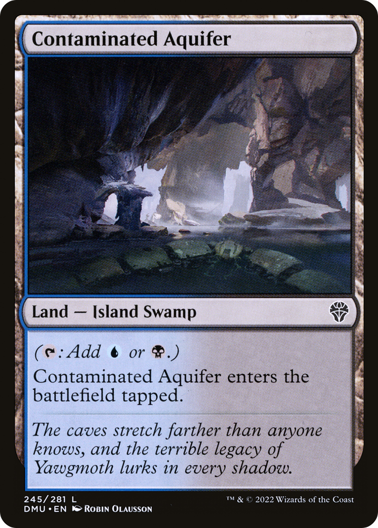 Contaminated Aquifer (DMU-245) [Dominaria United] Foil