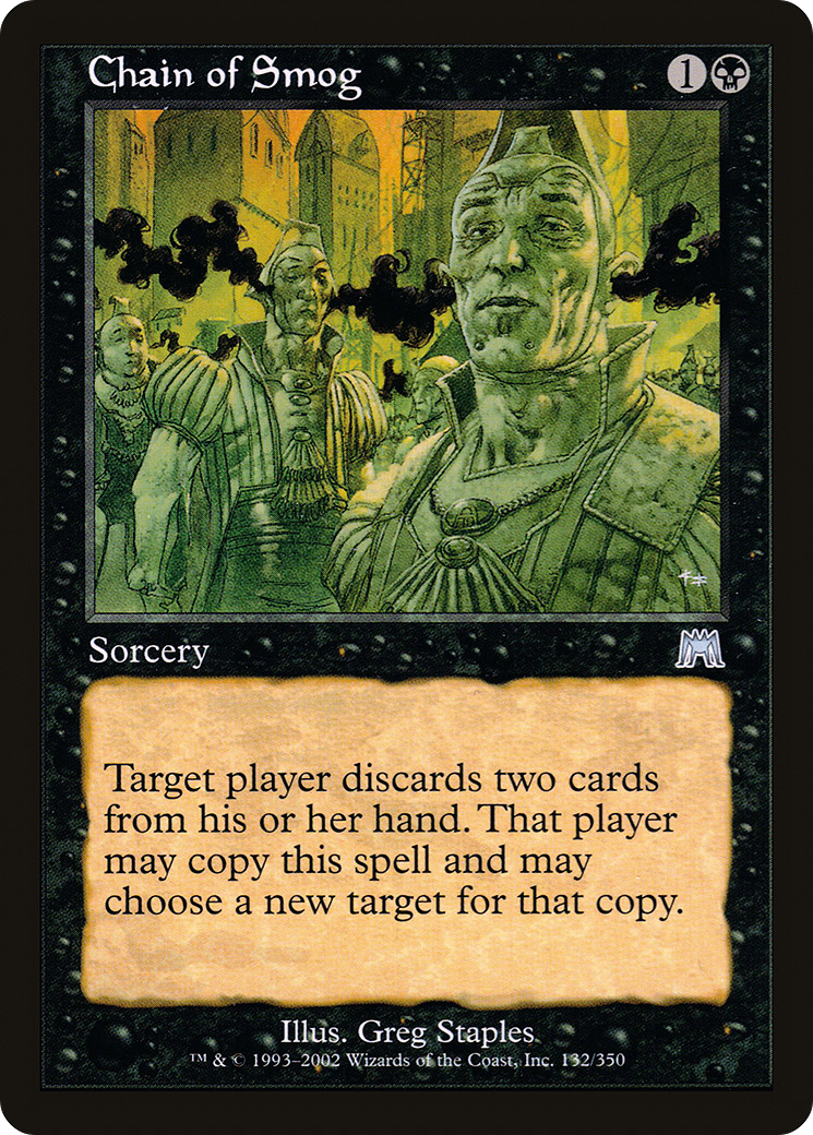 Chain of Smog (ONS-132) [Onslaught] Foil