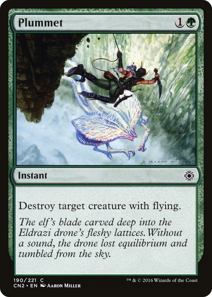 Plummet (CN2-190) [Conspiracy: Take the Crown]