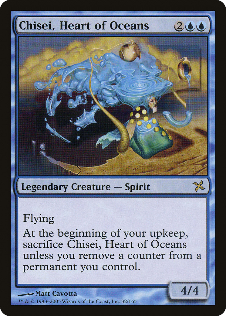 Chisei, Heart of Oceans (BOK-032) [Betrayers of Kamigawa]