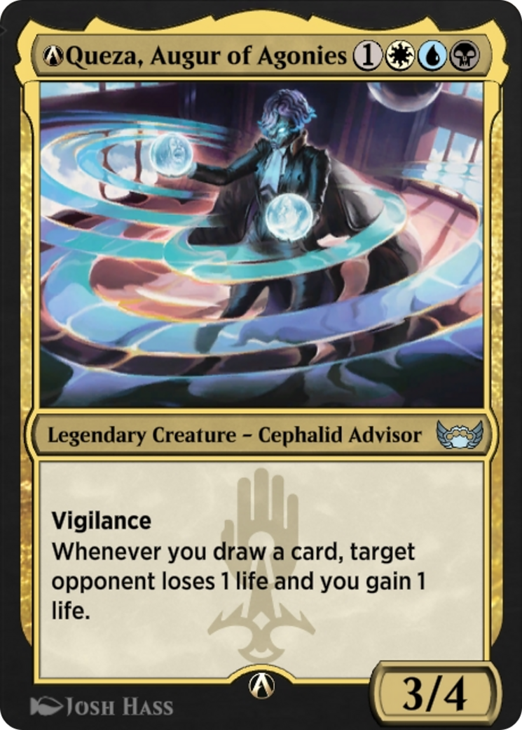 A-Queza, Augur of Agonies (SNC-A-212) [Streets of New Capenna]