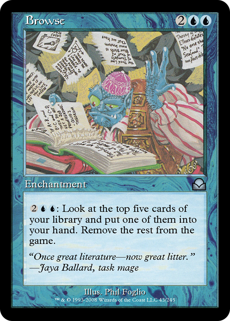 Browse (ME2-043) [Masters Edition II]