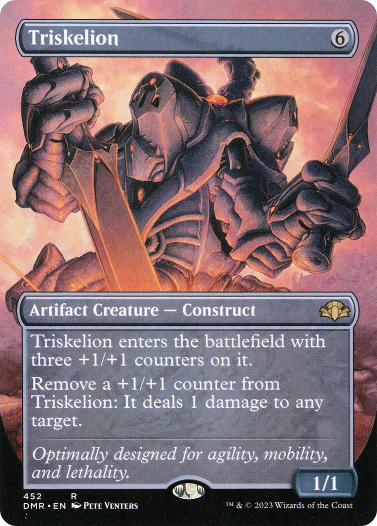 Triskelion (Borderless) (DMR-452) [Dominaria Remastered]
