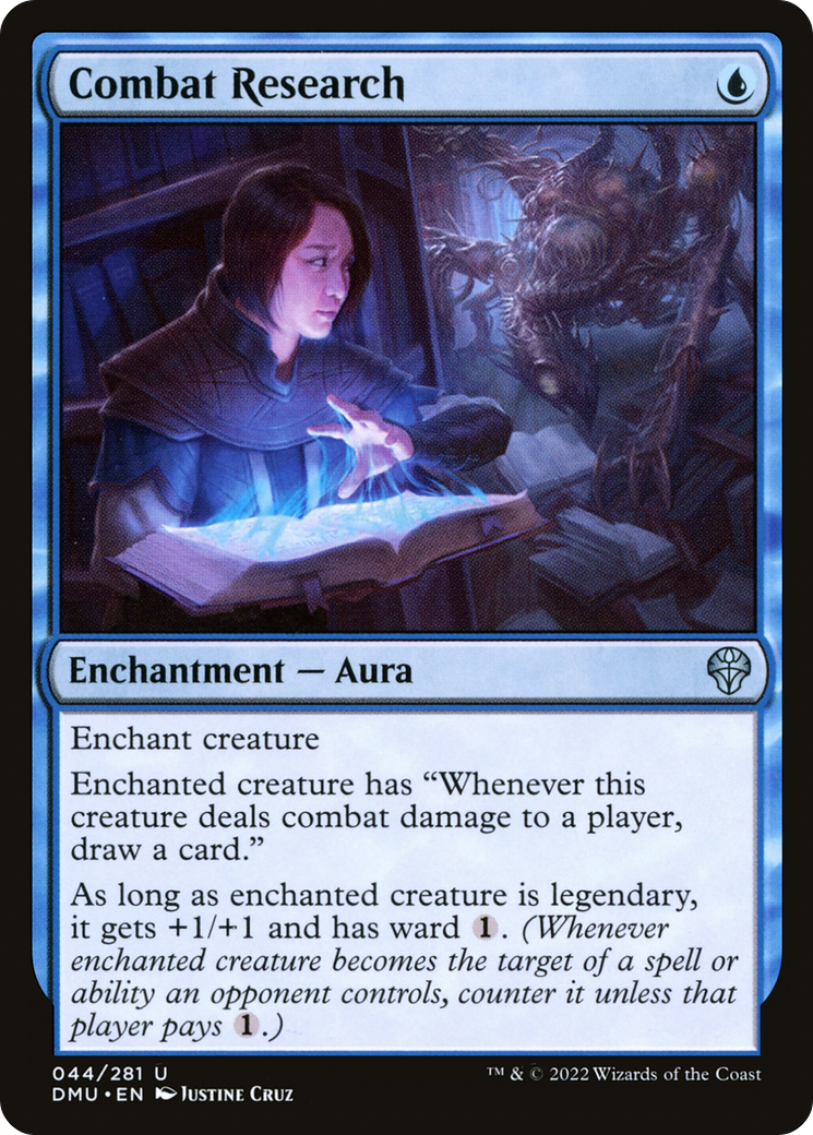 Combat Research (DMU-044) [Dominaria United] Foil