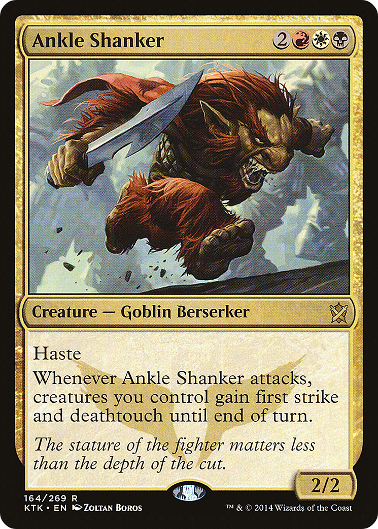Ankle Shanker (KTK-164) [Khans of Tarkir] Foil