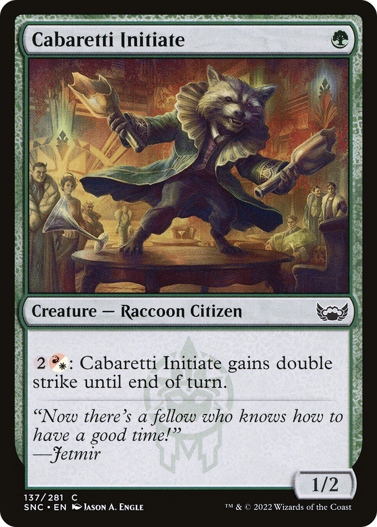 Cabaretti Initiate (SNC-137) [Streets of New Capenna]