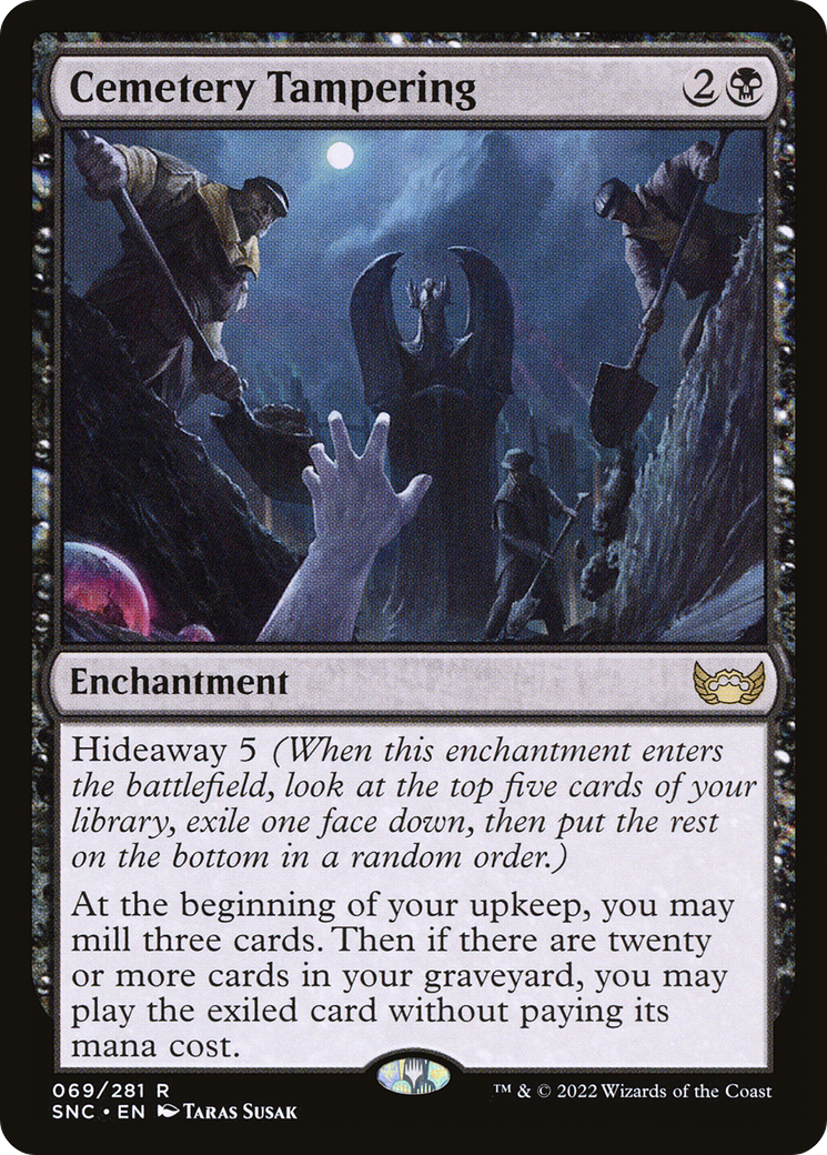 Cemetery Tampering (SNC-069) [Streets of New Capenna] Foil