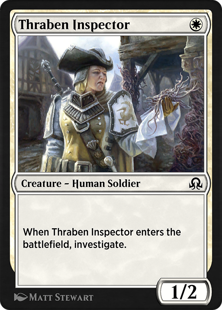 Thraben Inspector (SIR-051) [Shadows over Innistrad Remastered]