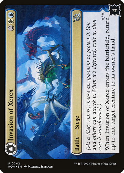 Invasion of Xerex (MOM-242) [March of the Machine] Foil