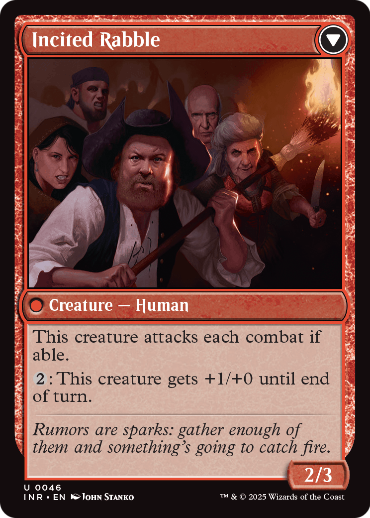 Town Gossipmonger (INR-046) [Innistrad Remastered] Foil
