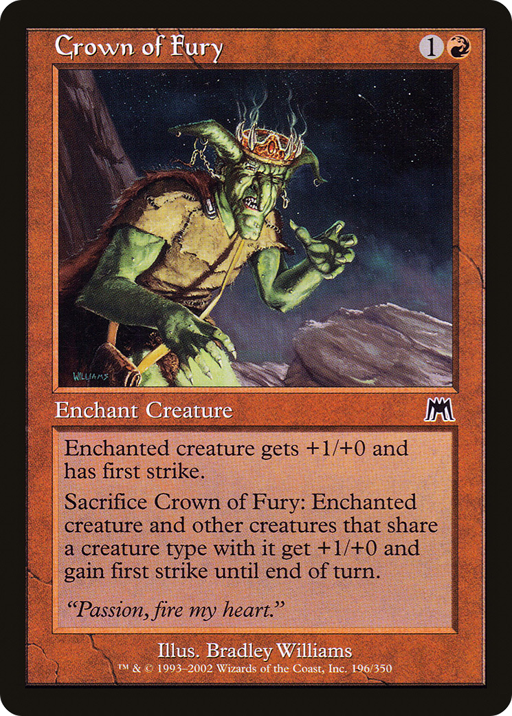 Crown of Fury (ONS-196) [Onslaught]