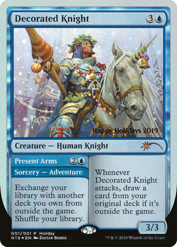 Decorated Knight (SPECIAL-001) [Happy Holidays] Foil